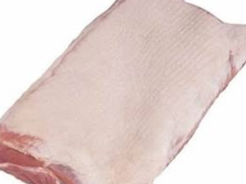 Pork Belly Rind Off Boneless 1 kg $19 (Frozen) per kg