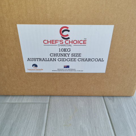 Charcoal Gidgee Chunky 10kg Box $60