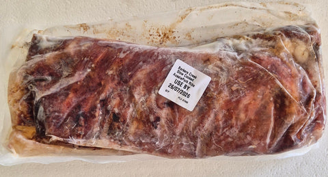 Pork Ribs Cooked Frozen $23 per kg