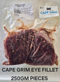 Eye Fillets Cape Grim 2 x 250 gm (frozen) $45 a pack