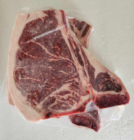 T-Bone Angus 2 X 250gm Frozen $15 per pack