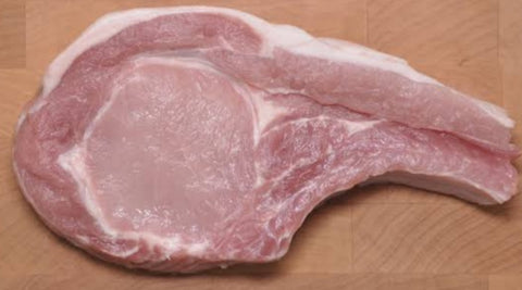 Murray Valley Pork Cutlets Skin Off 2 x 250 gm $16 (frozen) per pack.