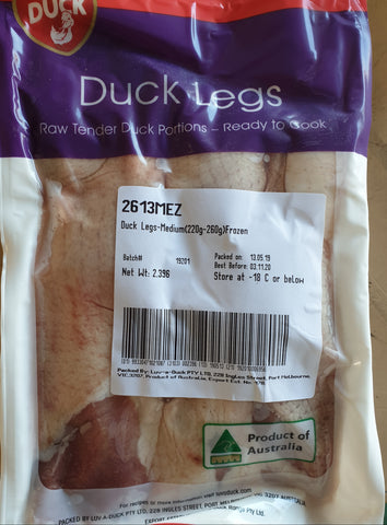 Duck Maryland Medium Frozen $27 per kg