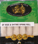 Gluten free Vegie & Shitake Spring Rolls 1 doz $17.50 pack
