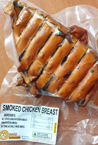 Smoked chicken Breast (Frozen) $25 per kg