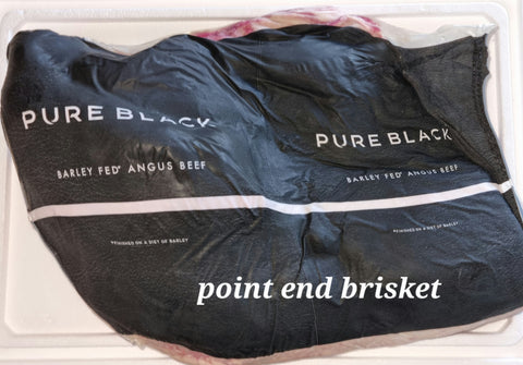 Brisket Point End Pure Black Fresh Approx. 7 kg Plus $20 per kg