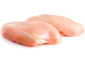 Chicken breast (fresh) skin off $17.00 per kg
