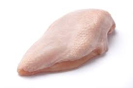 Chicken breast (fresh) skin on $16.50 per kg