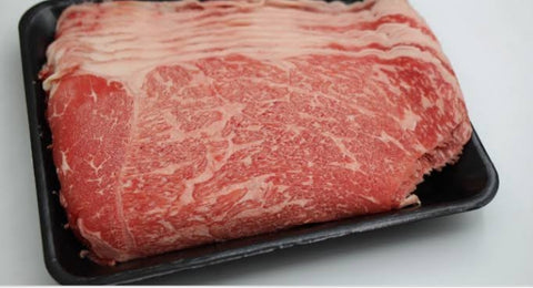 Sliced 2mm Wagyu beef strips Frozen $33.50 per kg