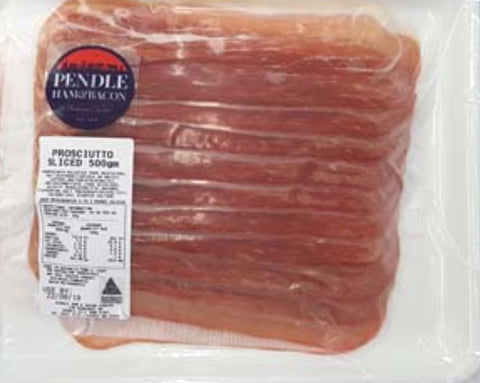 Sliced Proscuitto 500g $20 per packet