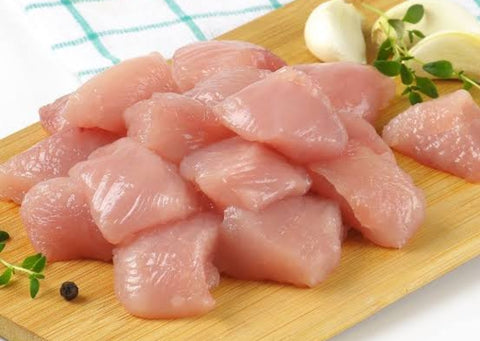 Diced Chicken Thigh Fresh 500 gm $19.50 per kg