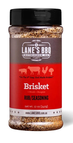 Lane's "Brisket" Rub 340 GM $25.90 Tub