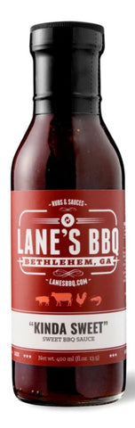 Lane's "Kinda Sweet" BBQ Sauce 400 ML $16.00 Bottle